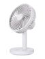 Preview: AIOLOS Tischventilator HEDEUN 16cm 67.7030 weiss, Akku, USB