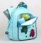 Preview: ALLC Rucksack mit Isofach Monster BPMOBU36 hellblau 27x32x19cm