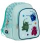 Preview: ALLC Rucksack mit Isofach Monster BPMOBU36 hellblau 27x32x19cm