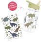 Preview: ALLC Trinkflasche Dinosaurs DBDIGR33 grün 7.3x16.5x7.3cm