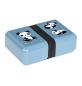 Preview: ALLC Lunchbox Panda SBPABU16 blau 18x6x12cm