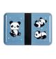 Preview: ALLC Lunchbox Panda SBPABU16 blau 18x6x12cm