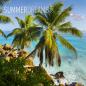 Preview: ALPHA EDITION Bildkalender 2025 104087 Summer Dreams ML 30x30cm