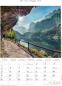 Preview: ALPHA EDITION Bildkalender 2025 104109 Alpen 23.7x34cm