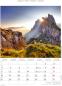 Preview: ALPHA EDITION Bildkalender 2025 104109 Alpen 23.7x34cm