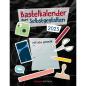 Preview: ALPHA EDITION Bastellkalender DIY 2025 104187 1M/1S schwarz ML 24x31cm