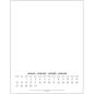 Preview: ALPHA EDITION Bastellkalender DIY 2025 104188 1M/1S weiss ML 24x31cm