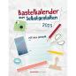 Preview: ALPHA EDITION Bastellkalender DIY 2025 104188 1M/1S weiss ML 24x31cm