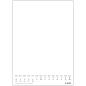 Preview: ALPHA EDITION Foto-Bastellkalender 2025 104191 1M/1S weiss ML 21x29.7cm