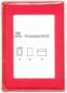 Preview: ARTOZ Papier 1001 Passepartout A6 11012517 100/220g, rot 3 Blatt