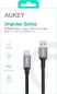 Preview: AUKEY ImpulseCable USB-A-to-C bl. CB-CMD2 5Pack 1x2M,3x1M,1x0.3M alu