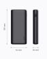 Preview: AUKEY Sprint Go 20000mAh Powerb. PB-Y37 black, 65W 2xUSB-C,1x USB-A