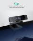 Preview: AUKEY Stream Webcam 1080P Dual Mic PC-LM1E black, USB 2.0