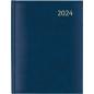 Preview: AURORA Agenda 7Tf Florence 2024 2715B 1W/2S, blau, ML 21x27cm