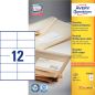 Preview: AVERY ZWECKFORM Etiketten 105x48mm LR3424 recycling 1200 Stück