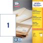 Preview: AVERY ZWECKFORM Etiketten 210x297mm LR3478 recycling 100 Stück