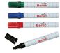 Preview: BEREC Whiteboard Marker 1-4mm 952.04.99 4er Etui Klassiker