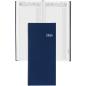 Preview: BIELLA Geschäftsagenda Tower 2025 00311050024U blau, 1T/2S, 13,5x31,5cm