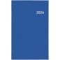 Preview: BIELLA Geschäftsagenda Compact 2024 07370050024U blau, 1W/S, 15x24cm, d/f/i