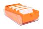 Preview: BIELLA Karteikartenbox Bunny Box A7 20879135U orange 250x132x85mm