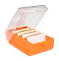 Preview: BIELLA Karteikartenbox Bunny Box A7 20879135U orange 250x132x85mm