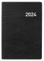 Preview: BIELLA Taschenagenda Mittelformat2024 22301020024U schwarz, 3½T/S, 7,6x11cm