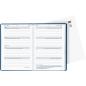 Preview: BIELLA Taschenagenda Mittelformat2024 22301050024U blau, 3½T/S, 7,6x11cm