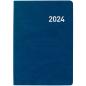 Preview: BIELLA Taschenagenda Mittelformat2024 22301050024U blau, 3½T/S, 7,6x11cm