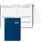 Preview: BIELLA Taschenagenda Tell 2024 23201050024U blau, 2T/S, 8,5x12,5cm