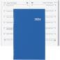 Preview: BIELLA Taschenagenda Pratique 2024 24370050024U blau, 1W/S, 8,7x13,6cm, d/f/i