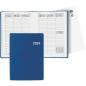 Preview: BIELLA Taschenagenda Rex 2024 25301050024U blau, 1W/2S, 10,1x14,2cm