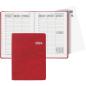 Preview: BIELLA Taschenagenda Rex 2024 25301450024U rot, 1W/2S, 10,1x14,2cm