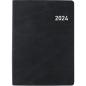 Preview: BIELLA Taschenagenda Memento 2024 25401020024U schwarz, 3½T/S, 10,1x14,2cm