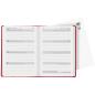 Preview: BIELLA Taschenagenda Memento 2024 25401450024U rot, 3½T/S, 10,1x14,2cm