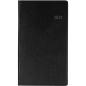 Preview: BIELLA Taschenagenda Budget 2024 30360020024U schwarz, 3½T/S, 8,7x15,3cm