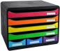 Preview: BIELLA Ablagebox STOREBOX 30779802BIDU schwarz/Harlekin, 7 Schubl.