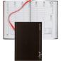 Preview: BIELLA Taschenagenda Longatti 2024 32714020024U schwarz, 1W/2S, 10,4x14,8cm