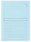 Preview: BIELLA Fenstermappe Evergreen A4 5010606BIEU hellblau 10 Stück