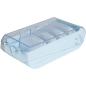 Preview: BIELLA Karteikartenbox Bunny Box A8 5336223D pastellblau/tr. 195x100x63mm