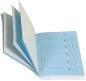 Preview: BIELLA Bonblock BONOPLAN 10.5x20cm 58030005U blau, 1-360 60/60 Blatt