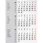 Preview: BIELLA Pultkalender Desktop Frame2024 83501020024U Ersatz, 3M/S, 18x11cm