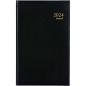 Preview: BREPOLS Agenda Saturnus Basic 2024 26.3.0007 1T/1S, schwarz 13.5 x 20.8cm