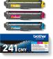 Preview: BROTHER Toner Multipack CMY TN-241CMY HL-3140/3170 1400 Seiten