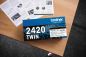 Preview: BROTHER Toner Twin Pack schwarz TN-2420TWIN HL-L2350/2370 2x3000 Seiten