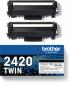 Preview: BROTHER Toner Twin Pack schwarz TN-2420TWIN HL-L2350/2370 2x3000 Seiten