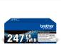 Preview: BROTHER Toner HY Twin Pack schwarz TN-247BKTWIN HL-L3210CW 2x3000 Seiten