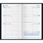 Preview: BRUNNEN Taschenkalender 2024 1075661904 schwarz, d/f/e/i, 2S/1W 9x15cm