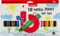 Preview: BRUYNZEEL Fasermalerset Kids Mega Point 60122002 10 Farben