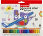 Preview: BRUYNZEEL Fasermalerset Kids Superpoint 60124020 20 Farben