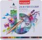 Preview: BRUYNZEEL Aquarellfarbstifte Expression 60313024 24 Farben Metalletui